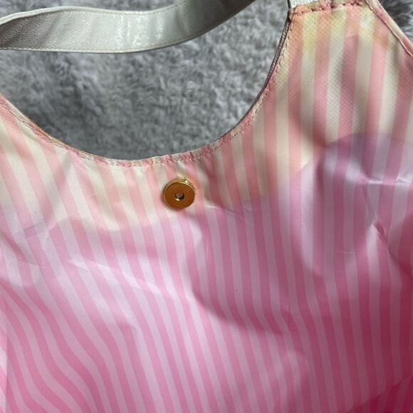 Juicy Couture Canvas metallic pink and white large tote bag. - Picture 11 of 14